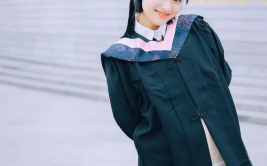 小姐姐穿蓝白校服图片,小姐姐校园时尚写真